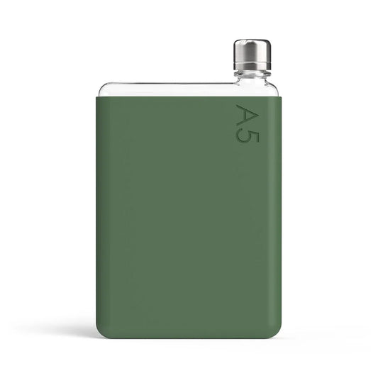 A5 Memobottle Moss Green